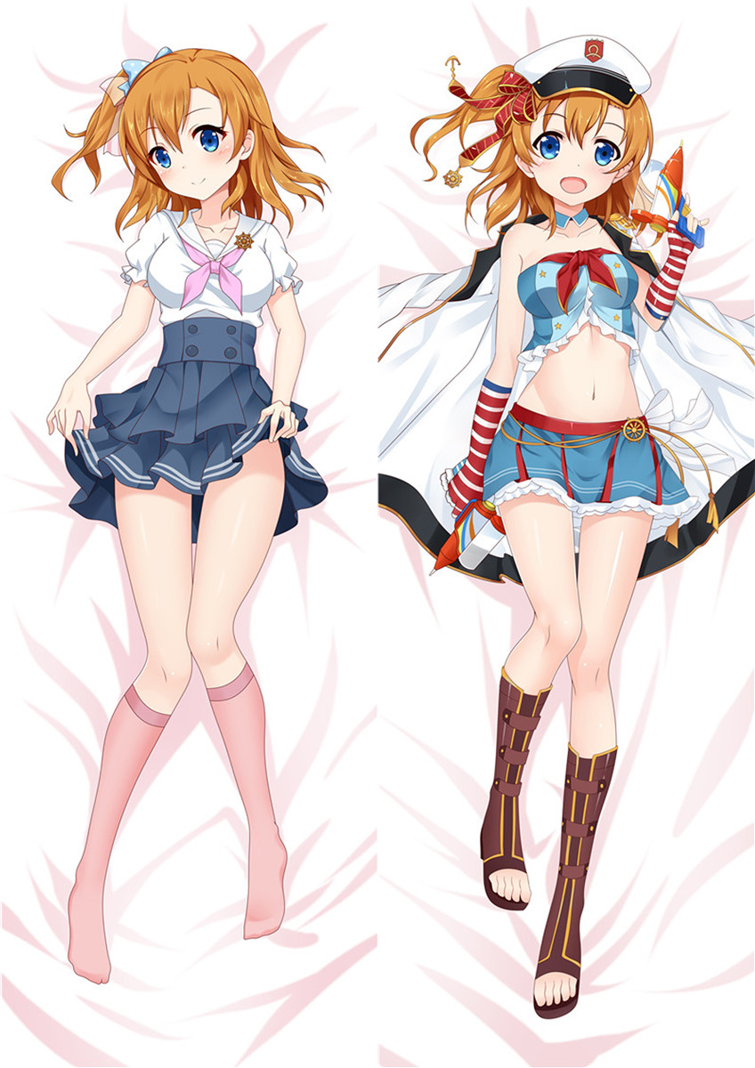 Love Live Ayase Eli Anime Dakimakura Japanese Love Body Pillow Case